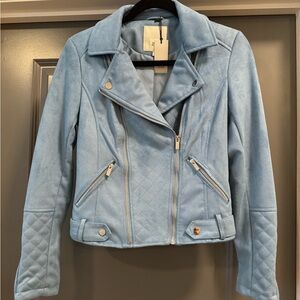 NWT River Island Faux Suede Jacket